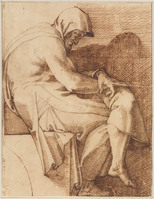 A+ 008
<br/>
Amon (naar Michelangelo)
<br/>
<em>Passerotti, Bartolomeo (1529-1592)</em>